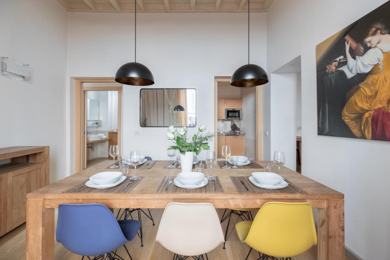 Iflat Navona White And Stylish Apartment Rome Bagian luar foto